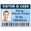 Visitor ID Card Design Software